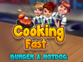 Ойын Cooking Fast: Burger & Hotdog