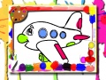 Ойын Airplane Coloring Book