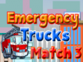 Ойын Emergency Trucks Match 3