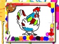 Ойын Chicken Coloring Book