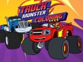 Ойын Truck Monster Coloring