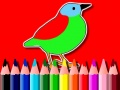 Ойын Back To School: Birds Coloring Book