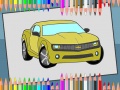 Ойын American Cars Coloring Book