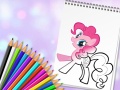 Ойын Cute Pony Coloring Book