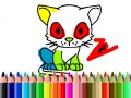 Ойын Back To School: Cat Coloring