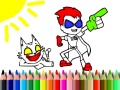 Ойын Back To School: Titans Coloring Book