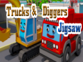 Ойын Trucks & Digger Jigsaw 