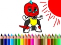 Ойын Back To School: Mask Boy Coloring
