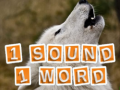 Ойын 1 Sound 1 Word