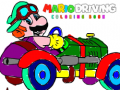 Ойын Mario Driving Coloring Book