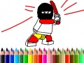 Ойын Back To School: Hero Coloring Book