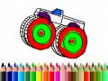 Ойын Back To School: Monster Truck Coloring