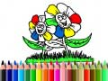 Ойын Back to School: Flowers Coloring