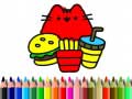 Ойын Back To School: Cute Cats Coloring