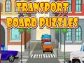 Ойын Transport Board Puzzles