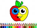 Ойын Back To School: Apple Coloring Book
