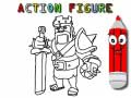 Ойын Back To School: Action Figure Coloring