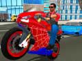 Ойын Hero Stunt Spider Bike Simulator 3d