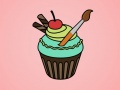 Ойын Yummy Cupcake Coloring
