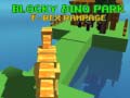 Ойын Blocky Dino Park T-Rex Rampage