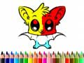 Ойын Cute Bat Coloring Book