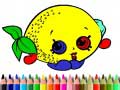 Ойын Back To School: Fruits Coloring Book
