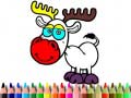 Ойын Back to School: Deer Coloring Book