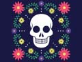 Ойын Colorful Skull Jigsaw