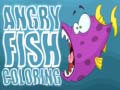 Ойын Angry Fish Coloring 