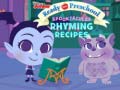 Ойын Spooktacular Rhyming Recipes