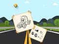 Ойын Funny Cars For Kids Coloring