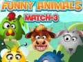 Ойын Funny Animals Match 3