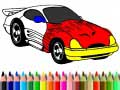 Ойын Back To School: Muscle Car Coloring