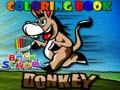 Ойын Back To School Coloring Book Donkey