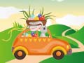 Ойын Bunnies Driving Cars Match 3