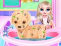 Ойын Baby Elsa Puppy Surgery