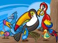 Ойын Exotic Birds Coloring