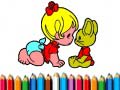 Ойын Back To School: Aby Girl Coloring