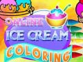 Ойын Online Ice Cream Coloring