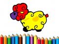 Ойын Baby Sheep Coloring