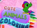 Ойын Cute Animals Coloring