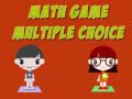 Ойын Math Game Multiple Choice