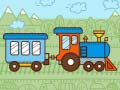 Ойын Trains For Kids Coloring