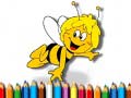 Ойын Back To School: Bee Coloring Book