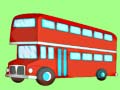Ойын Cartoon Bus Puzzle