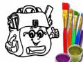 Ойын Back To School: School Bag Coloring Book