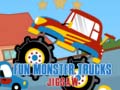 Ойын Fun Monster Trucks Jigsaw