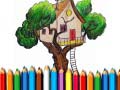 Ойын Tree House Coloring Book