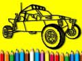 Ойын Back To School: Rally Car Coloring Book