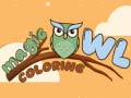 Ойын Magic Owl Coloring